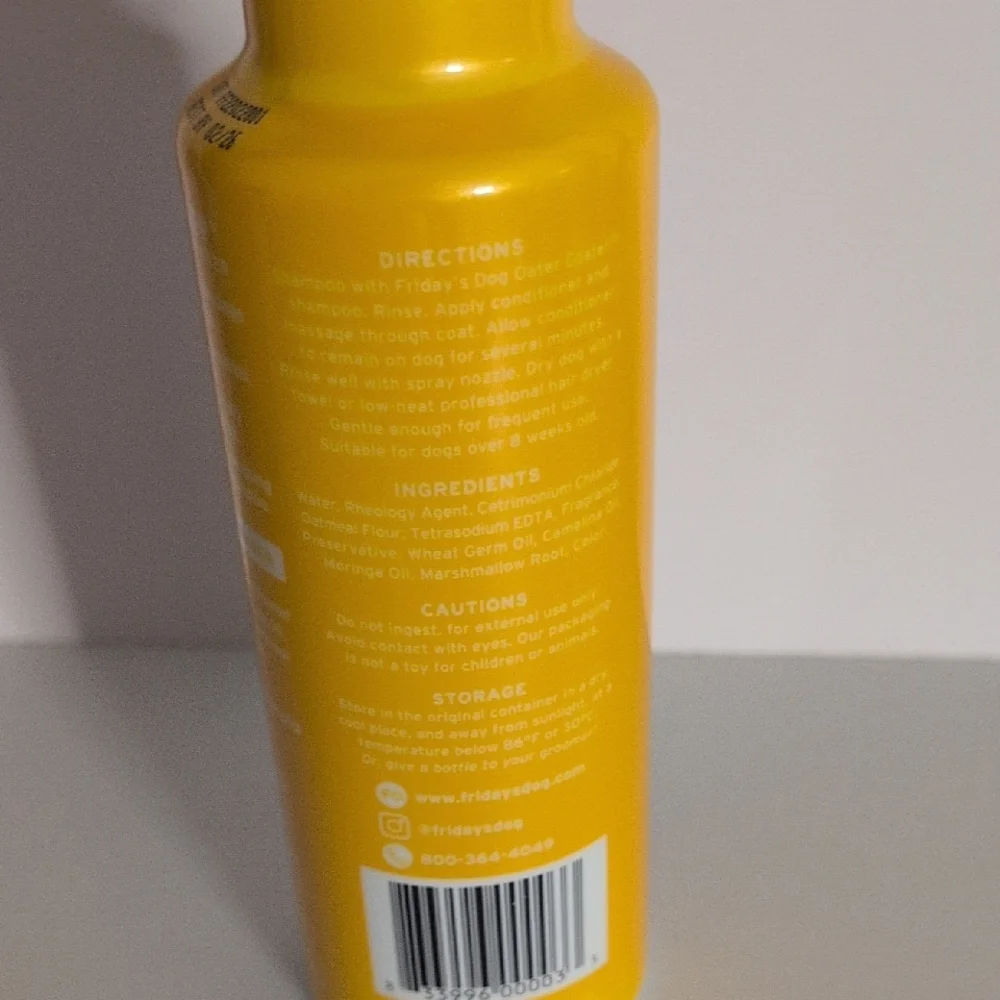 Oater Coater Oatmeal Conditioner - Vibrant Yellow